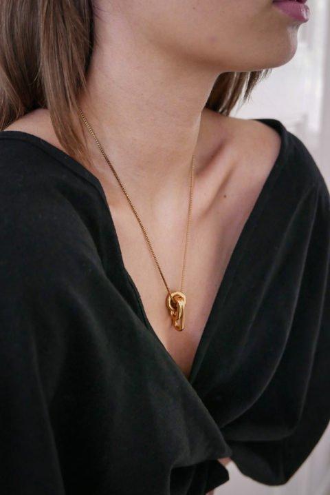 Bandhu_Linked_Neckless_Gold_Plated