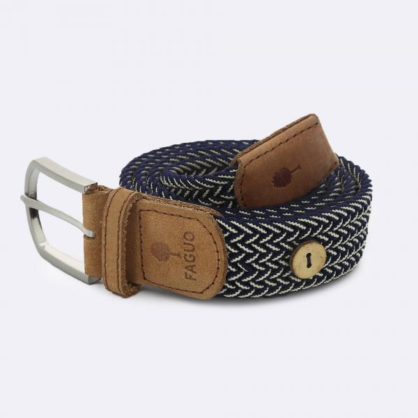 Faguo_Belt_NavY_in_recycled_polyester