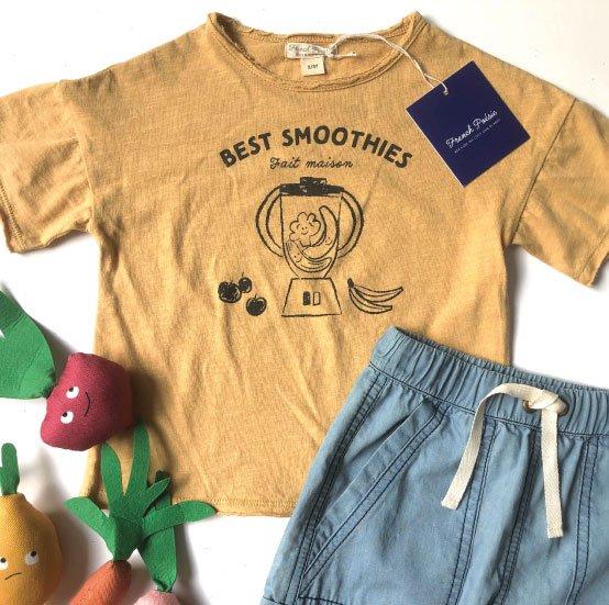 French_Po_sie_t_shirt_best_smoothies_ocre_1