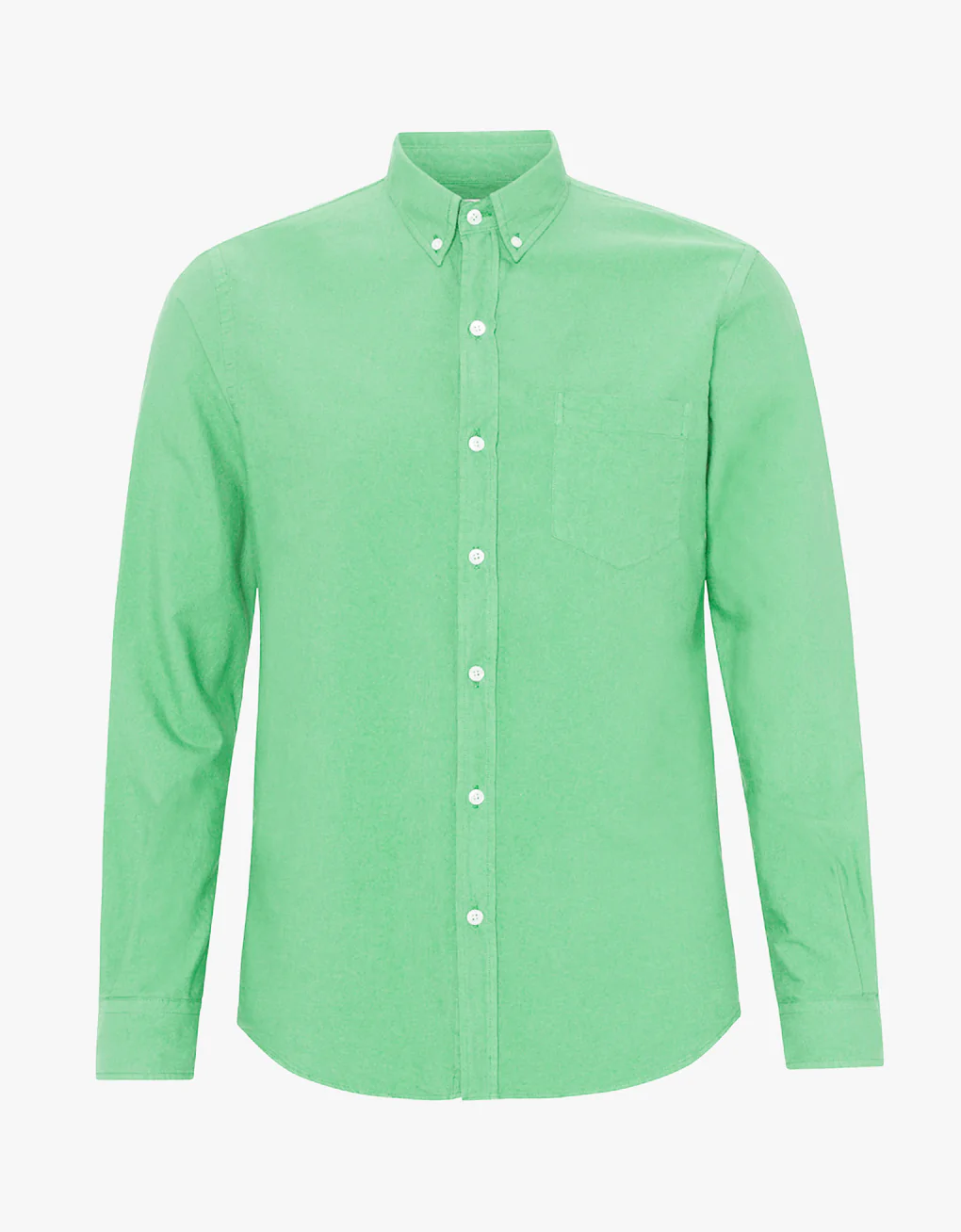Colorful_S_Org_button_down_shirt_spring_green