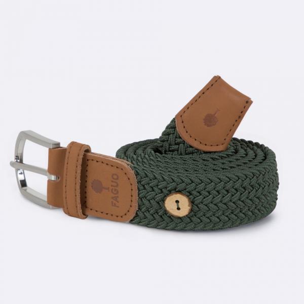 Faguo_Belt_green_in_recycled_polyester