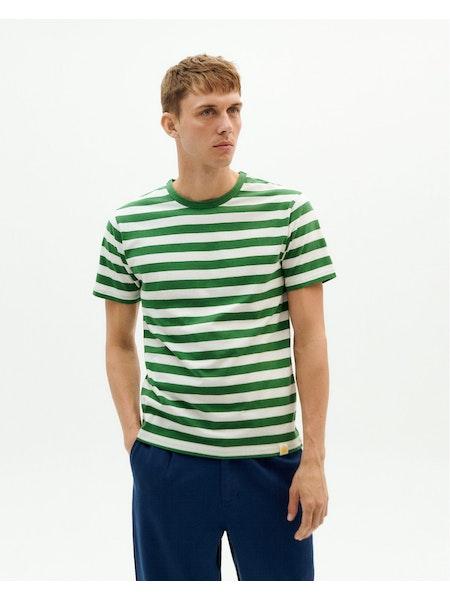 Thinking_Mu_Green_Stripes_T_Shirt_